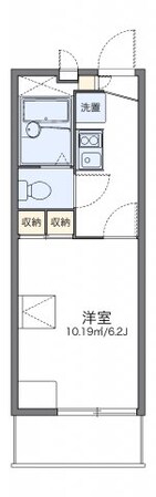 レオパレスＳＡＫＡＢＥ　Ⅱの物件間取画像